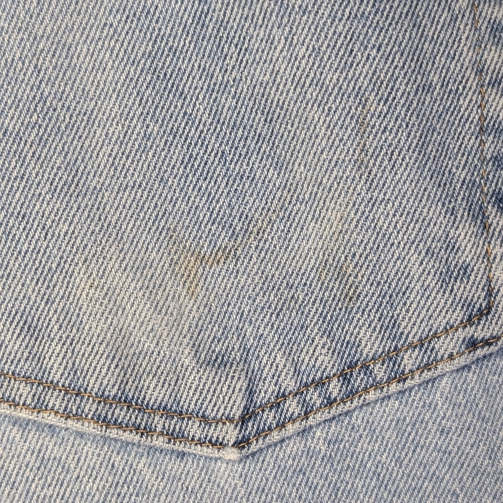 Vintage Rustler Light Wash Jeans | High Rise Straight Leg Western | 32" x 32" - Picture 7 of 8